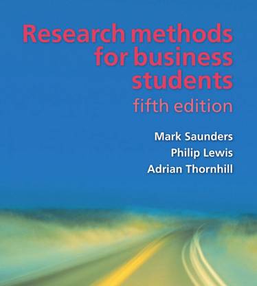 Research Methods For Business Students, 5e