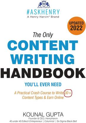 The Only CONTENT WRITING HANDBOOK You'll Ever Need  - The Only CONTENT WRITING HANDBOOK with 20 Disc