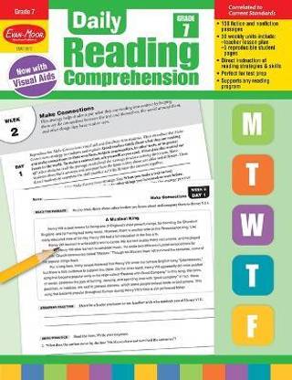 Daily Reading Comprehension, Grade 7 Teacher Edition