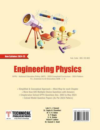 Engineering Physics for SPPU R24 Course (FE - I/II -COMMON - BSC-102-BES)