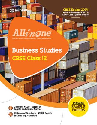 (Old Edition) Arihant All In One Class 12th Business Studies for CBSE Exam 2024 English, Paperback, Sharma Nishant