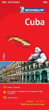 Cuba - Michelin National Map 786