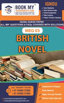 MEG 03 British Novel
