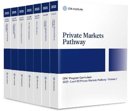 2025 CFA Program Curriculum Level III Private Markets Pathway Box Set