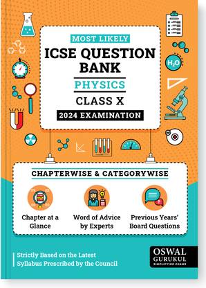 Most Likely Icse Question Bank - Physics for 2024 Examination Class X