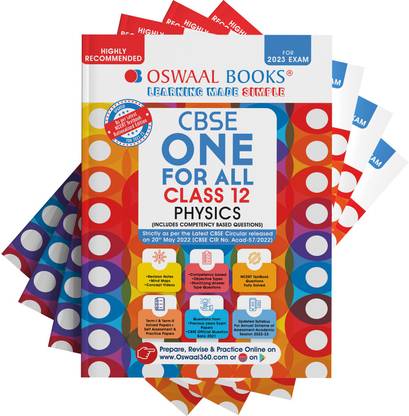 Oswaal CBSE One for All Class 12 English, Physics, Chemistry & Biology (Set of 4 books) (For 2023 Exam)