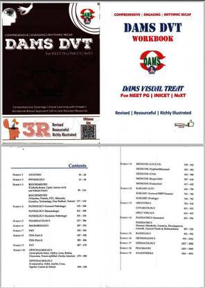 DAMS DVT ANNOTED (FILLED)-NEETPG Ka First AID 2023-2024 (SPIRAL-BINDING) FULLY COLOUR (sprial, dams)