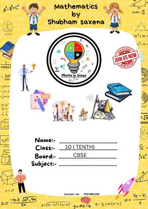 Mathematics By Shubham Saxena class 10 CBSE Formula Book