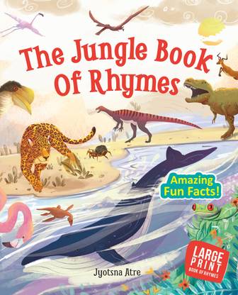 The Jungle Book of Rhymes : Large Print (Paperback)