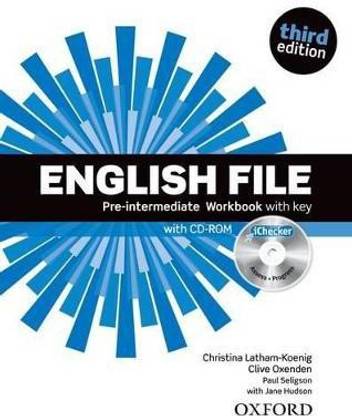 English File third edition: Pre-intermediate: Workbook with key and iChecker