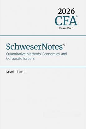 2026 Study Material compatible for CFA Level 1 (Set of 4 Books) Questions Bank- Applicable to 2026 exams