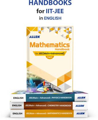 ALLEN Physics, Chemistry, Maths Handbook For IIT-JEE Exam (English) (Set of 3 books Combo)
