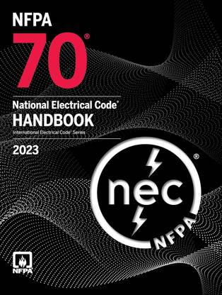 NFPA 70, National Electrical Code Handbook, 2023 Edition Hardcover