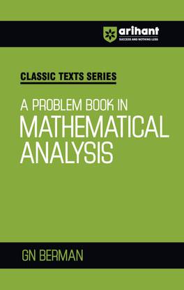 Arihant Classic Text Series A Problem Book In Mathematical Analysis with Vast Examples, Chapterwise study notes & Miscellaneous Answers