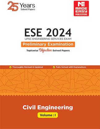 ESE 2024: Preliminary Exam: Civil Engineering Objective Solved Paper Vol-1