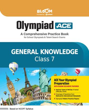 Arihant Bloom Olympiad Ace General Knowledge Class 7 | A Comprehensive Practice Book for School Olympiads & Talent Search Exams | For Exam 2025