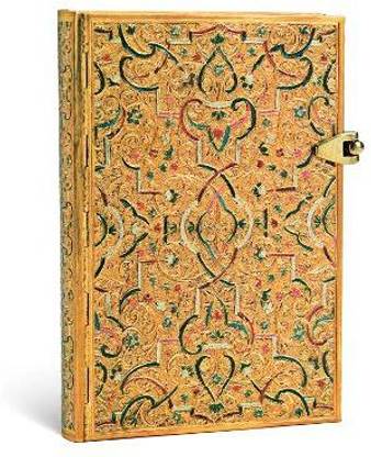 Gold Inlay Mini Lined Hardcover Journal