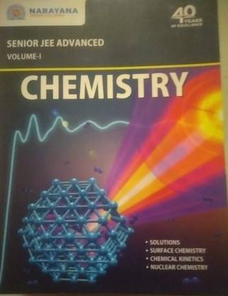Sr.Jee Mains Advanced Chemistry books