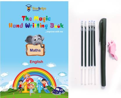 Number Magic Book | 1 To 100 Number | Reusable | 1 Pen set