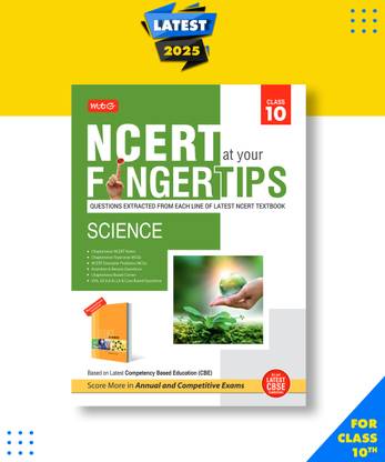 MTG NCERT at your Fingertips Class 10 Science -Chapterwise Topicwise MCQs, NCERT Notes, Assertion & Reason| Based on Latest CBE Pattern Paperback, MTG Editorial Board|New Latest Edition For 2025-2026