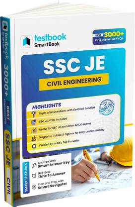 SSC JE Civil Engineering SmartBook with 3000+ Chapterwise PYQs | Ideal for SSC JE, State AE/JE & PSU Exams  - Civil Engineering SmartBook for SSC JE & AE/JE Exams | 3000+ Chapterwise PYQs