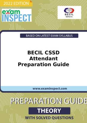 BECIL CSSD Attendant Preparation Guide