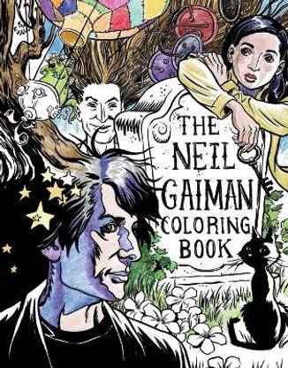 The Neil Gaiman Colouring Book