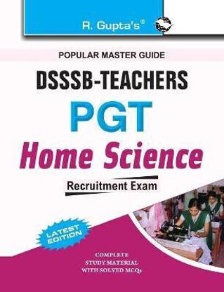 Dsssb Teachers Pgt Home Science 2025 Edition