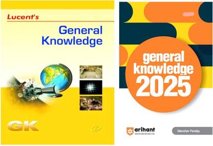 Lucent General Knowledge And Arihant Gk 2024-25 Latest And Updated Version | Lucent Publication And Arihant Publication Combo Pack | Original Book | English Version Lucent Expert Team And Manohar Pandey