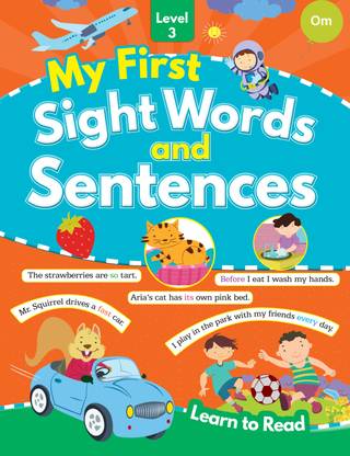 My First Sight Words and Sentences Level 3