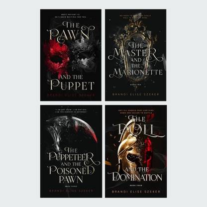 The Pawn and The Puppet + The Master and The Marionette + The Puppeteer and The Poisoned Pawn + The Doll and The Domination (4 Books Combo) (Set of 4 Books)