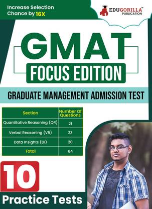 GMAT Focus Addition  - 2024 : Graduate Management Admission Test| 10 Full Length Practice Mock Tests with Free Access to Online Tests