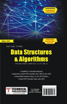 Data Structures & Algorithms for SPPU 19 Course (SE - III - IT - 214443)