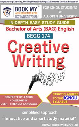IGNOU BEGG 174 Creative Writing Study Material (In Depth Guide) For Ignou Student