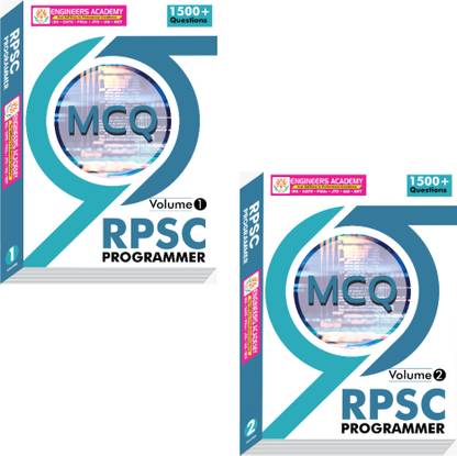 RPSC Programmer Combo Pack MCQ Volume - 1 & 2