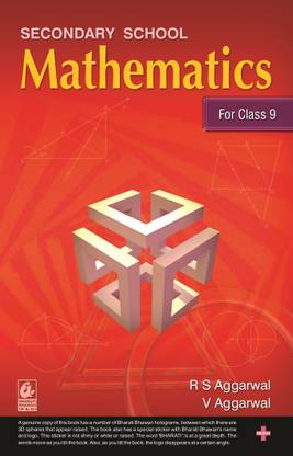 Secondary School Mathematics for Class 9 - R.S. Aggarwal - CBSE - Examination 2024-25