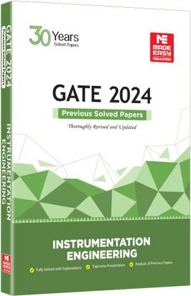 GATE 2024 : Instrumentation Engineering Previous Solved Papers