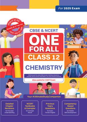 Oswaal CBSE & NCERT One for All | Class 12 Chemistry For 2025 Board Exam