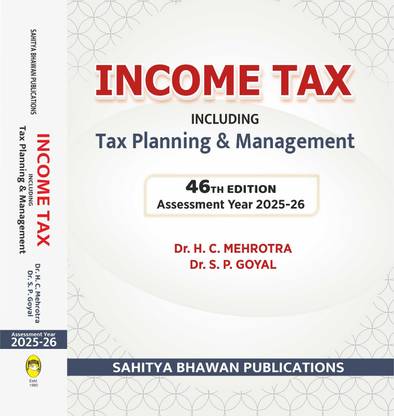 Income Tax including Tax Planning & Management
