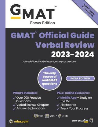 Gmat? Official Guide Verbal Review 2023?2024