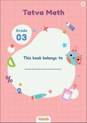 Vedantu Grade 3 CBSE English + Math - All Volumes | Tatva Practice Books