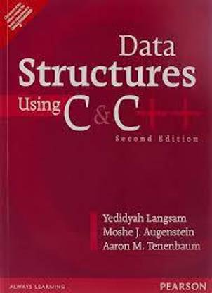 Data Structures Using C and C++ 2e