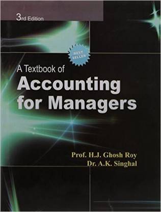 Textbook Of Accounting For Managers 2 Edition