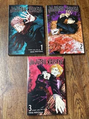 Jujutsu Kaisen Manga English - Volumes 1-3