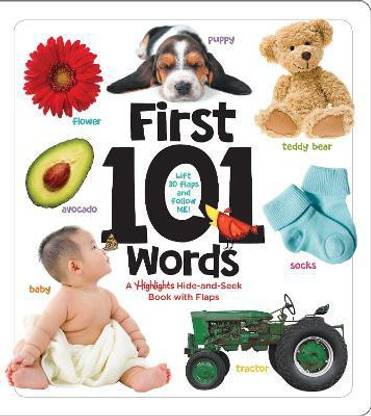 First 101 Words  - First 101 Words: A Highlights Hide-and-Seek Book with Flaps