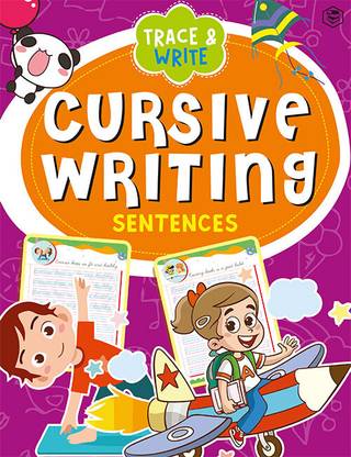 Cursive Handwriting Book Sentences Practice Workbook For Children