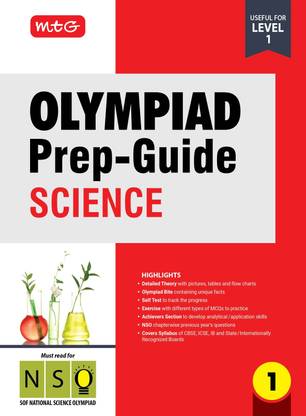 MTG Olympiad Prep-Guide Class 1 Science (NSO) - Detailed Theory, NSO Chapterwise Previous Years Questions with Self Test For SOF 2025-26 Exam