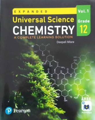 Pearson Expanded Universal Science Chemistry Grade-12 (Complete Set of Three Books)