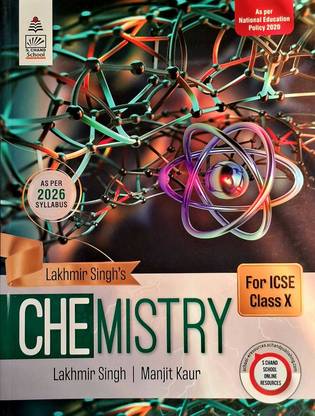 Lakhmir Singh’s Chemistry Icse Class 10 (As Per 2026 Syllabus) Nep 2020