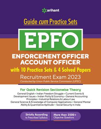 EPFO (Enforcement Offier) Account Officer 2023 Exam Guide